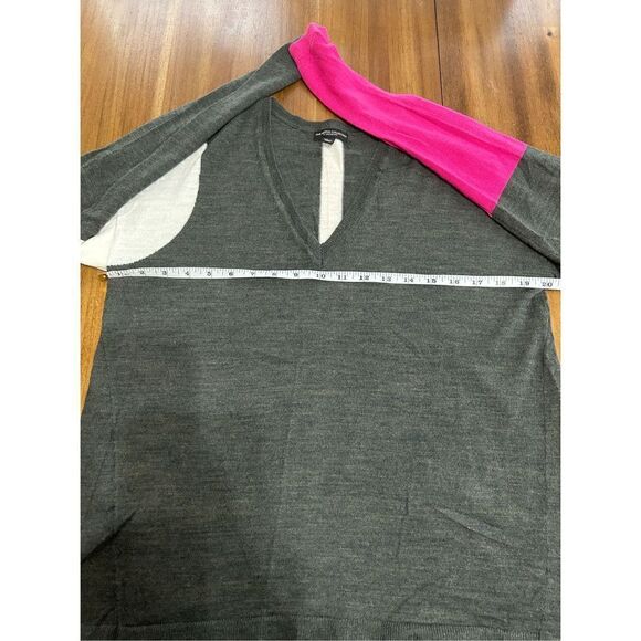 Lane Bryant Fine Merino Collection Sweater Womens 14/16 Colorblock - Picture 9 of 10